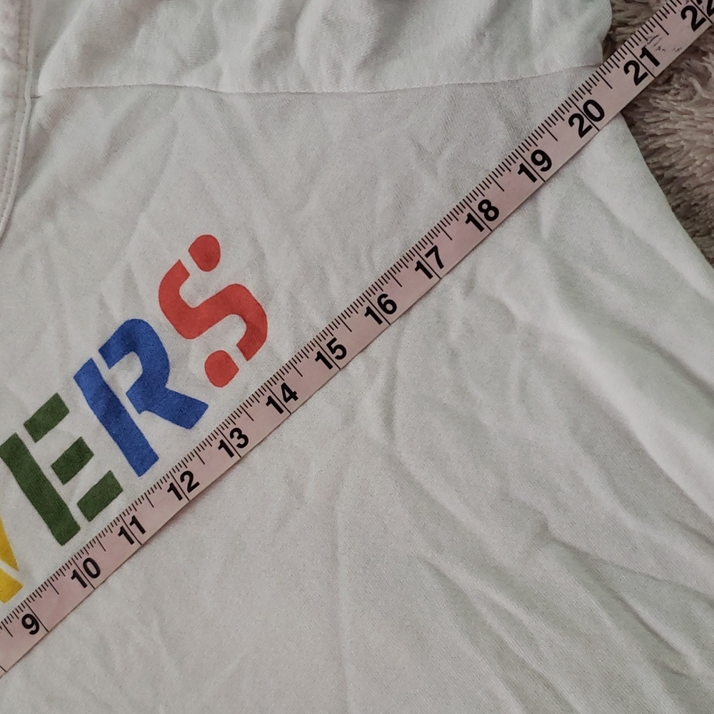 SUNDRY White LOVERS Crewneck Sweatshirt Size Various - Picture 9 of 10